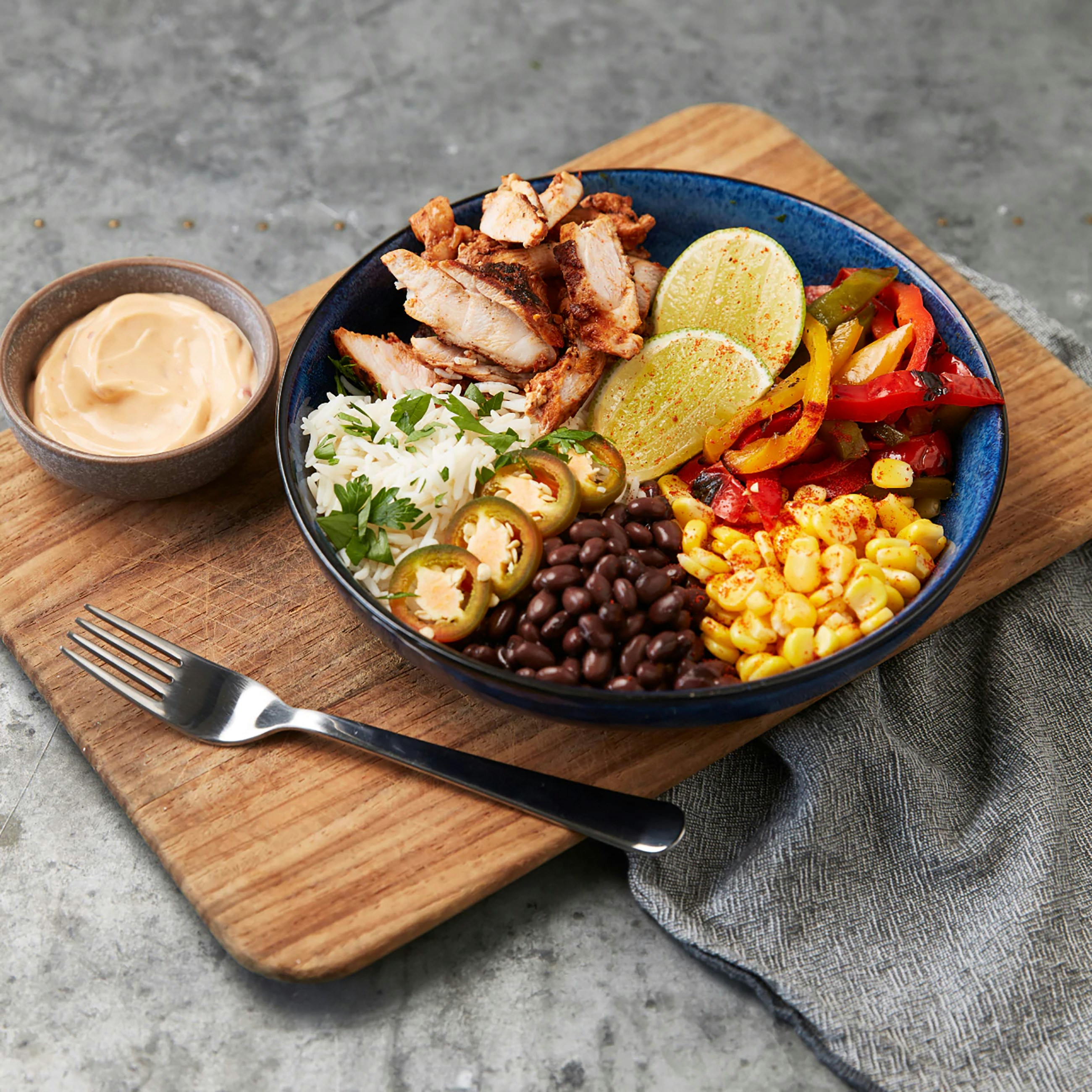 Grilled Rosemary Chicken Bowl