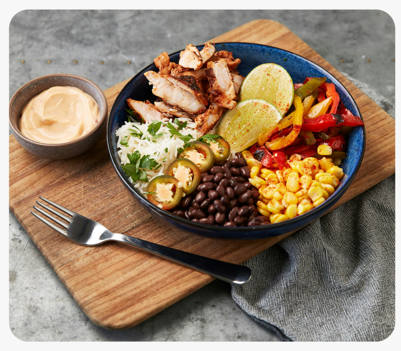 Grilled Rosemary Chicken Bowl